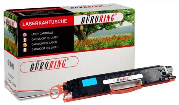 Produktbild Büroring Toner Cartridge, ersetzt HP CE311A, ca. 1.000 Seiten, cyan
