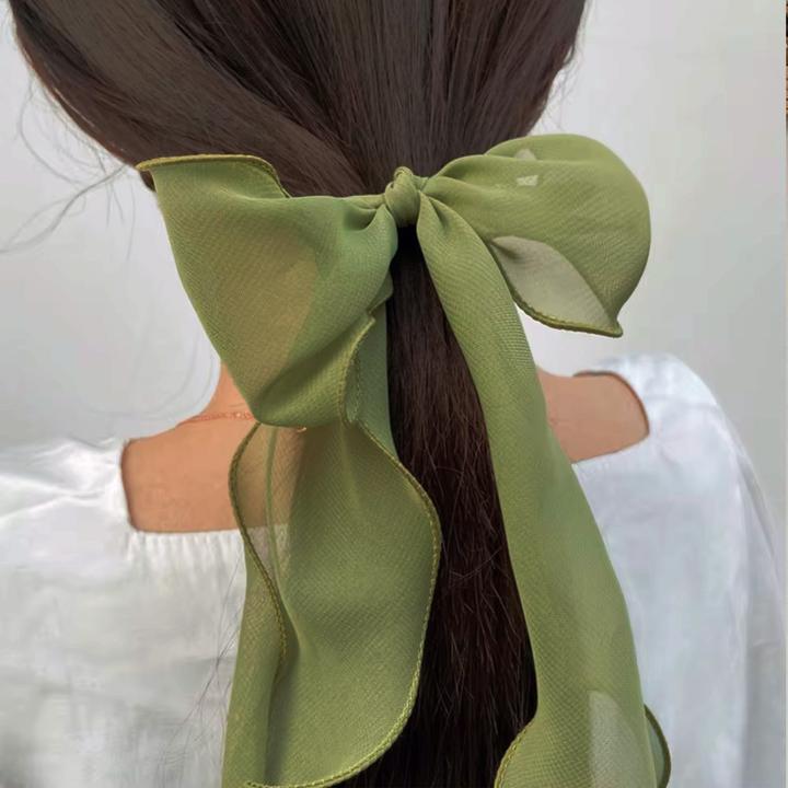 Immagine prodotto Avizar Transparenter Schleifen-Haargummi (Elastico per capelli)