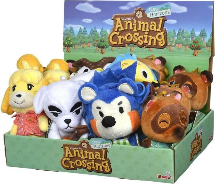 Produktbild Simba Animal Crossing assortiment porte-clés peluche Residents 15 cm (12)