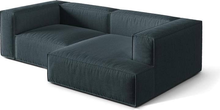 Actual product image Micadoni Modular Right Corner Sofa, "Nuria", 3 Seats, 147x252x72 Made in Europe (Corner sofa, Modular sofa)