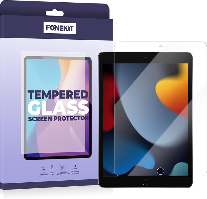 Actual product image FoneKit Screen protector for iPad 7 / 8 / 9 / 10.2 (2019-21) (Apple iPad 2019 (7th gen))
