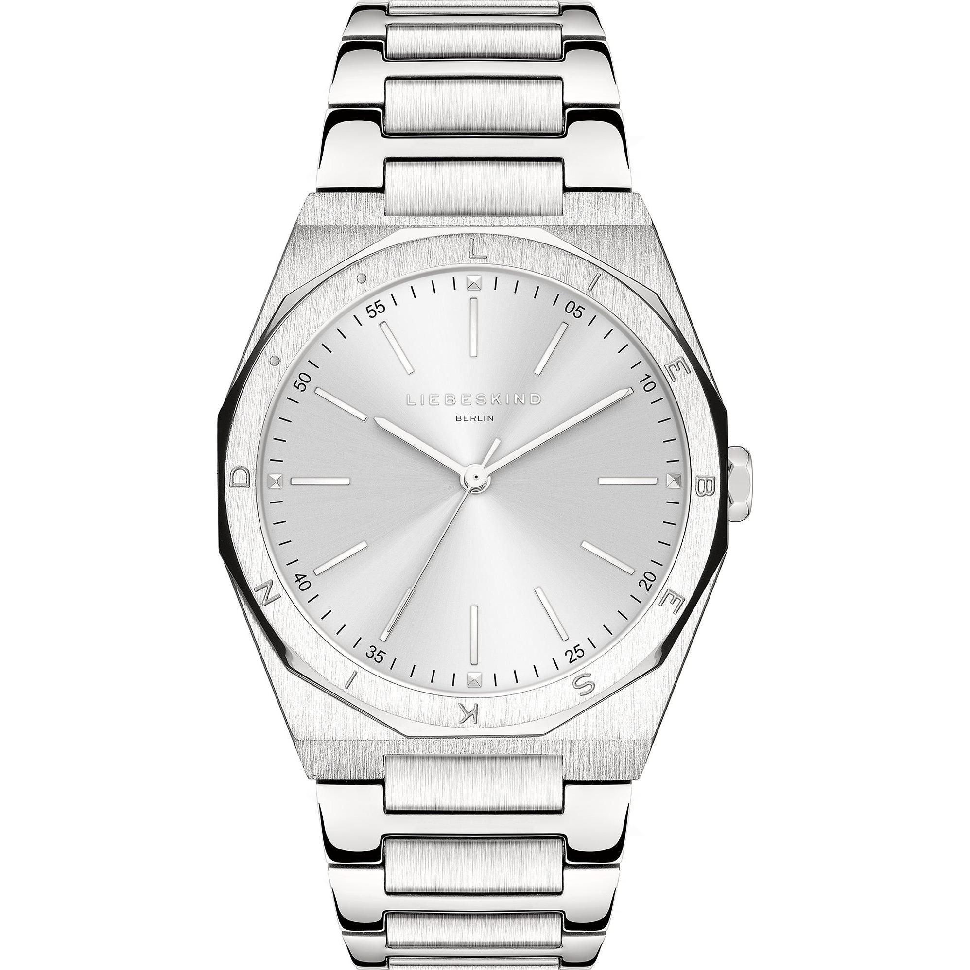 Liebeskind Berlin, Armbanduhr, Damenuhr, Silber, (Analoguhr, 36 mm)
