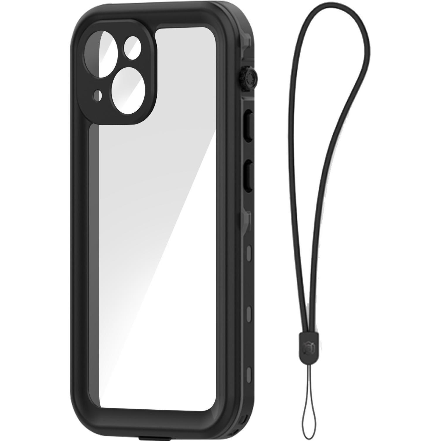 Redpepper IP68 Waterproof, 360° Grad Schutz Series (Apple iPhone 13), Smartphone Hülle, Transparent