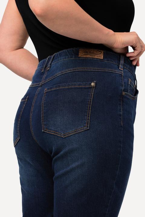 Produktbild Ulla Popken Jeans Marie, Bootcut, Komfortbund, 5-Pocket-Schnitt (56)