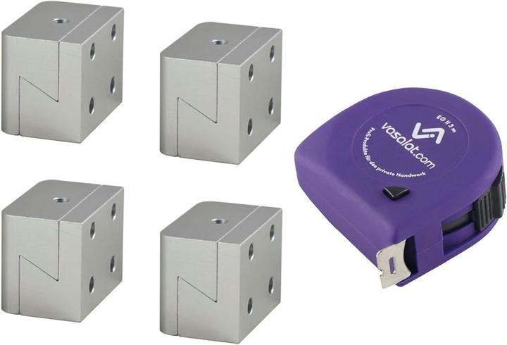 Produktbild Vasalat SVP Stufenverbinder Treppenverbinder für Holztreppe + Sicherungsschraube (1 Stk.)