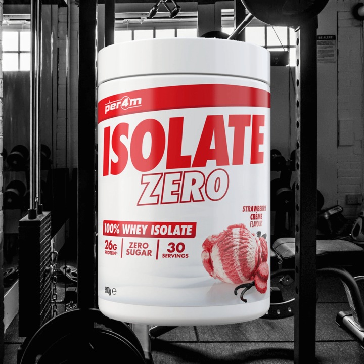 Actual product image Per4m Whey Isolate Zero (Strawberry cream, 1 pcs., 900 g)
