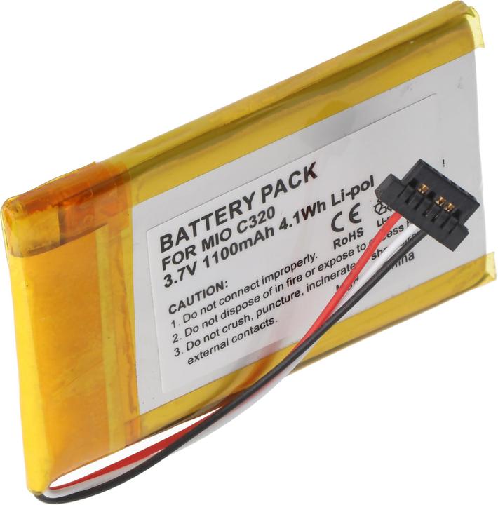 XCell Akku passend für Mitac Mio C320, C520, C700, C720, C800, C810