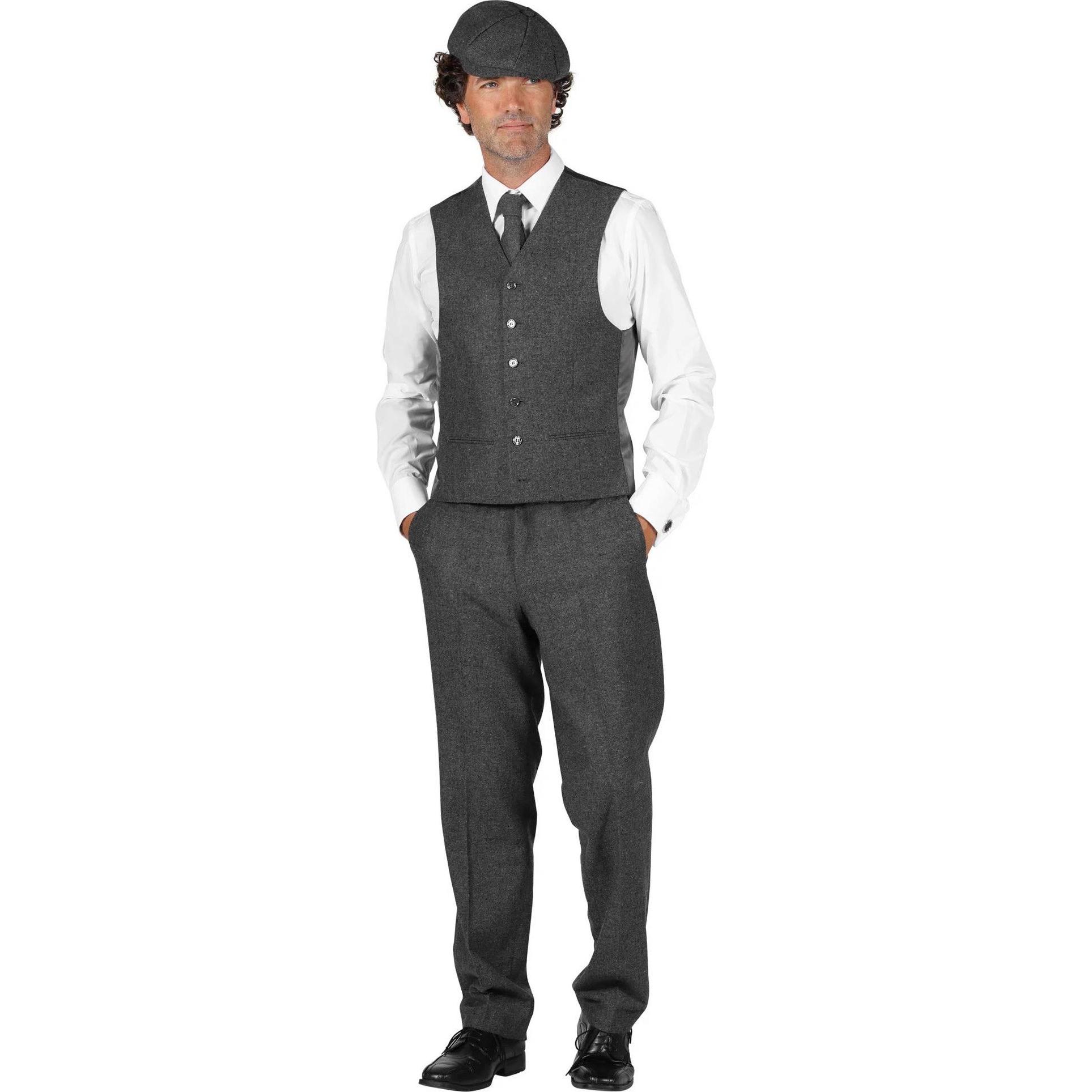Thetru Herrenhose, Peaky Blinders 20er Jahre, braun (56)