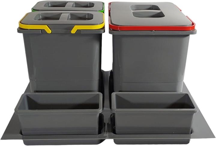 Produktbild Prima-Online 5-teiliger Abfalltrennsystem für Schubladen (29 l)