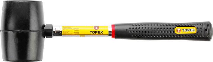 Topex Rubber mallet with steel handle 450g 325mm (02A305) (450 g)