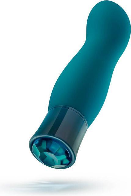 Actual product image Blush Novelties Oh My Gem - Fierce - 5.5" Puria Silicone G-Spot Vibrator - 5 Speeds & 5 Unique Vibra