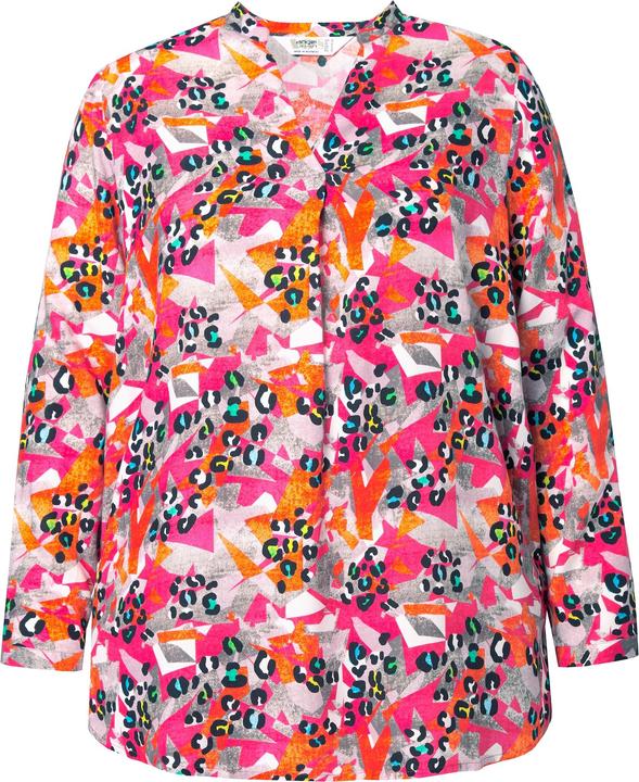 Produktbild Angel of Style Tunika, farbiger Leo-Druck, Langarm (54)
