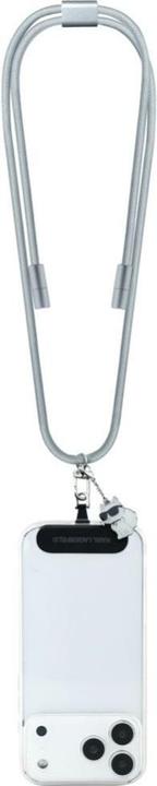 Produktbild Karl Lagerfeld - Data Cable Choupette Charm (KLCCUCNMSCKIG) - Type-C to Type-C, Universal - Grey (1.50 m)