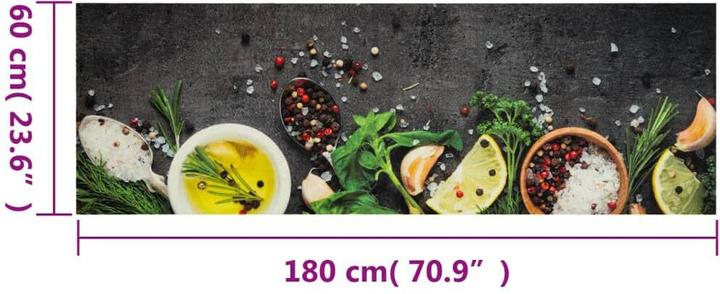 Produktbild vidaXL Küchenteppich (180 x 60 cm)