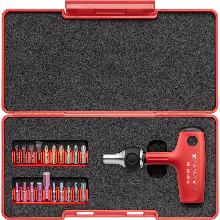 Actual product image PB Swiss Tools Bit holder set (Allen screw, Cross Phillips PH, Cross Pozidriv PZ)