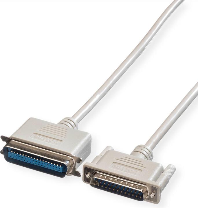 Produktbild Roline Parallelportkabel DB25 Stecker-Centronics36 (4.50 m, Parallel (Drucker))