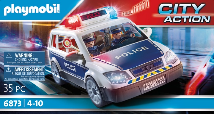 Produktbild Playmobil Polizei-Einsatzwagen (6873, Playmobil City Action)