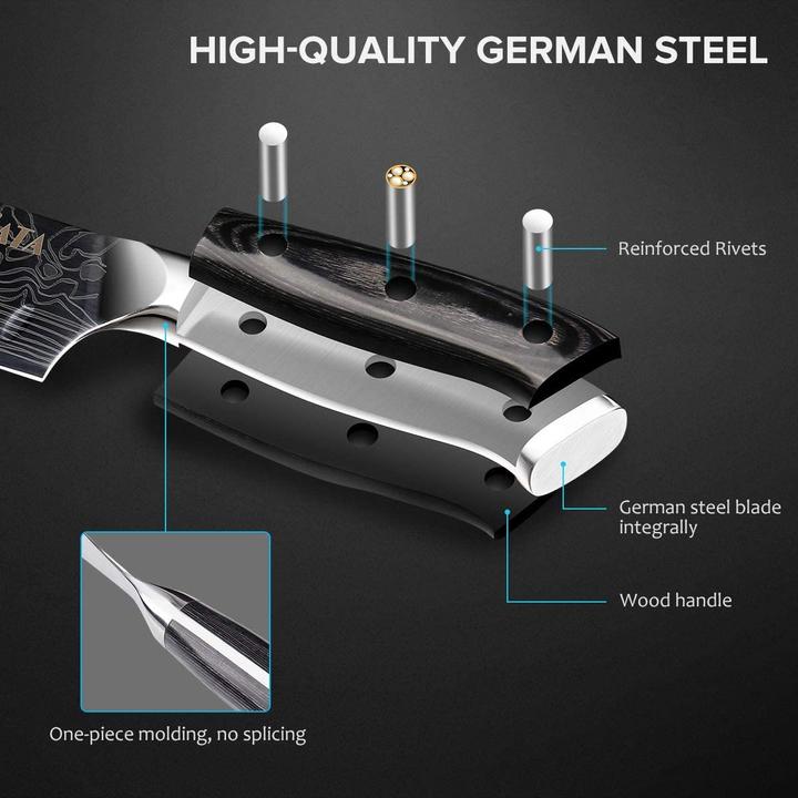 Produktbild Mosfiata Kochmesser 7Zoll