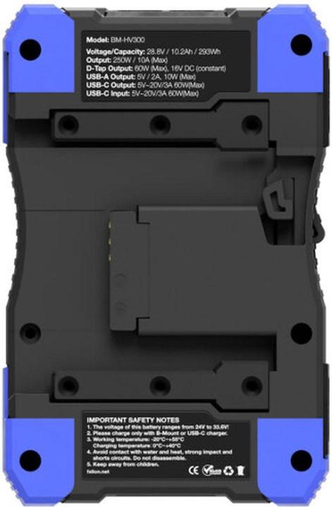 Actual product image Fxlion BM-HV300 (Camera battery)
