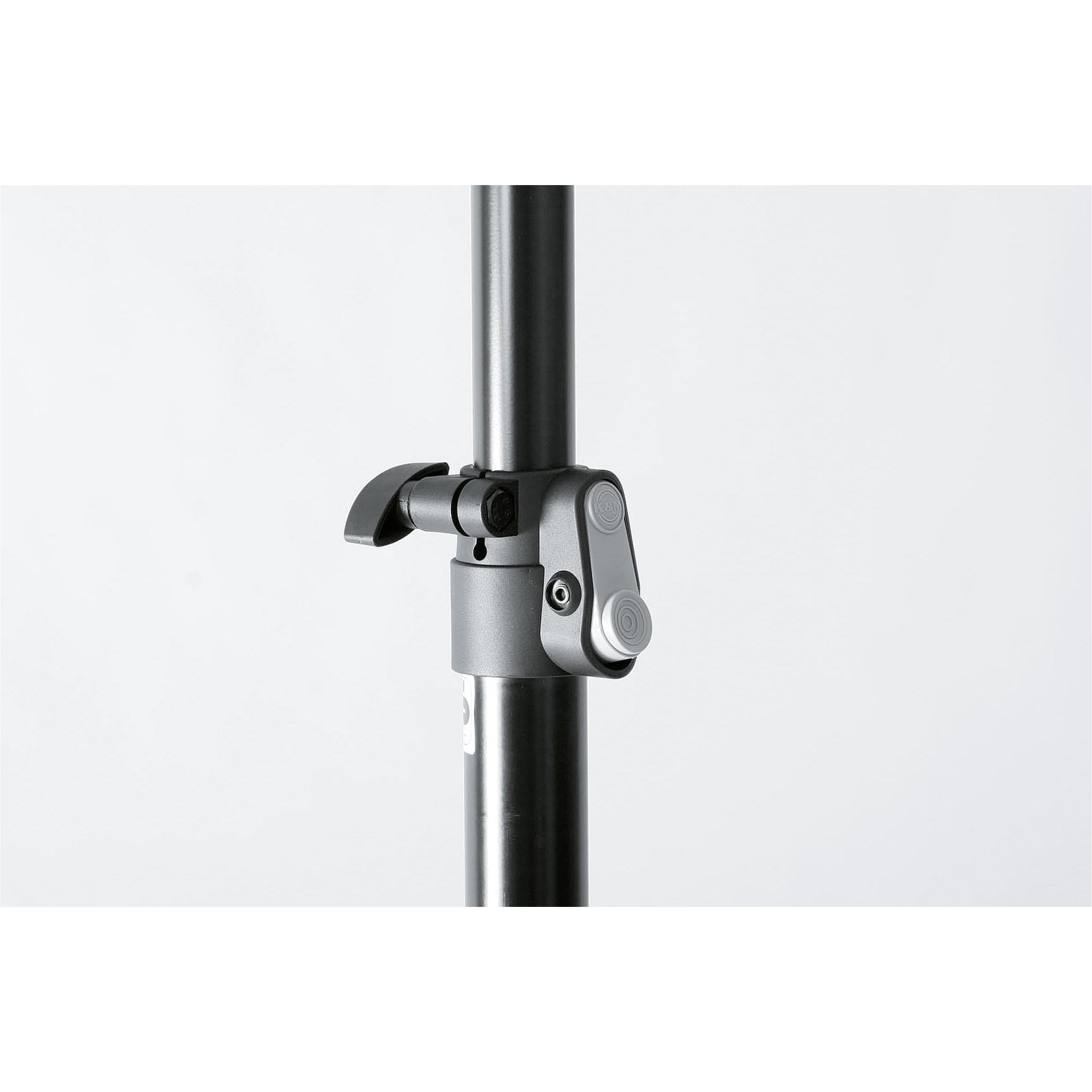 Thumbnail - K&M 21436 Tripod Ständer (1 Stk., Ständer, Höhenverstellbar), Lautsprecher Ständer + Wandmontage, Schwarz