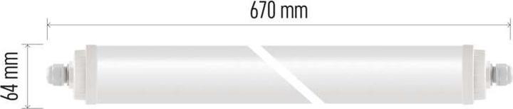 Produktbild Emos Staubdichte LED-Leuchte FESTY 18 W, IP65 (2200 lm)