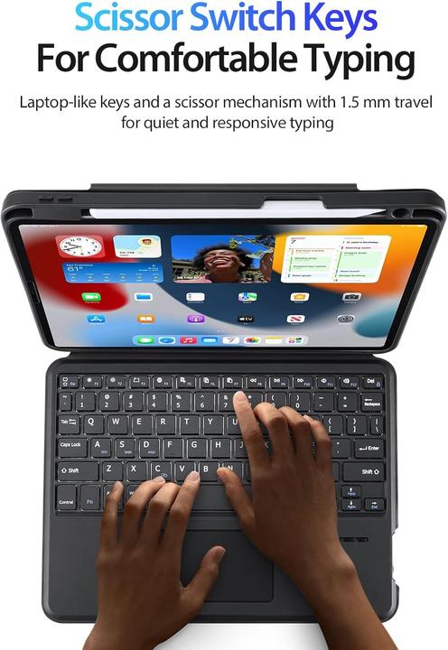 Image du produit Dux Ducis Étui pour clavier de la série DK (US, Apple iPad Air 2020, Apple iPad Pro 11 2020)