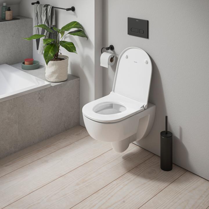 Image du produit Duravit WC suspendu D-Code, chasse d'eau basse, rimless, 370x540x360mm, 4/2 litres, blanc brillant