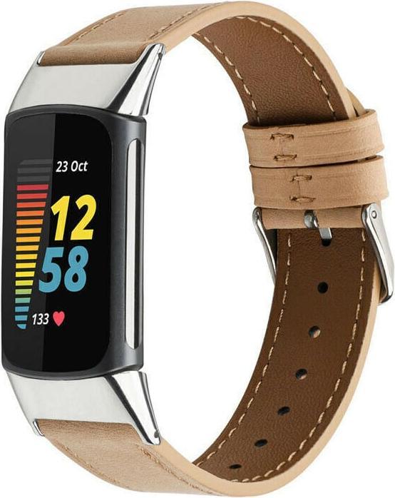 Strap-it Lederarmband (Leder, Fitbit Charge 5)