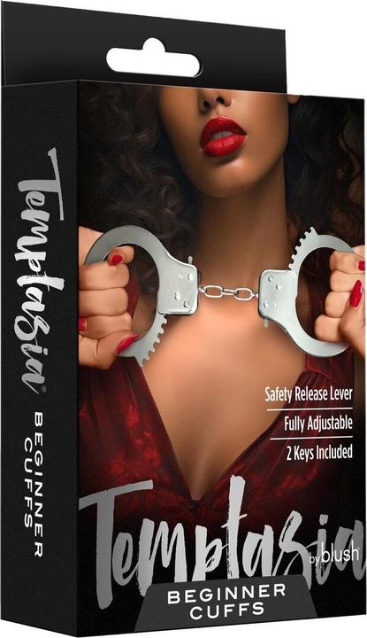 Produktbild Blush Temptasia Beginner Cuffs - Lightweight Handcuffs with Safety Release - Fully Adjustable with 2