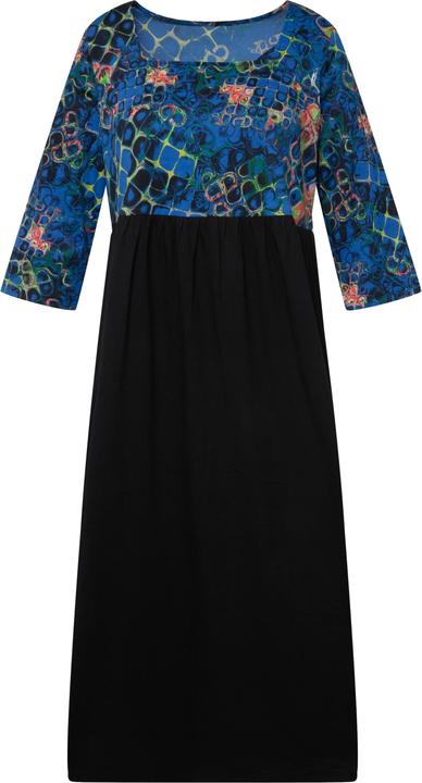 Produktbild Ulla Popken Jerseykleid, A-Line, Empirenaht, Taschen, Carree-Ausschnitt, 3/4-Arm (46, 48)