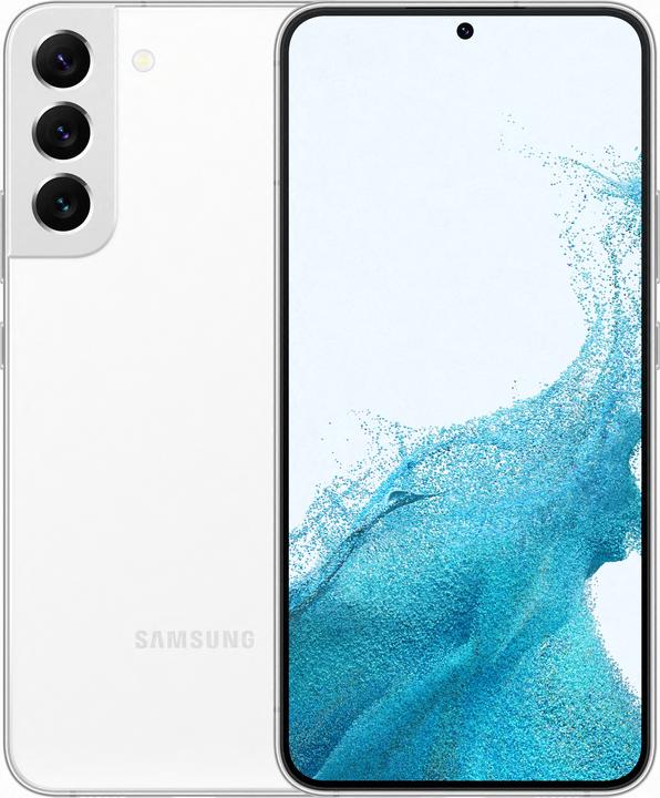 Actual product image Samsung Galaxy S22+ (Snapdragon) (256 GB, Phantom White, 6.60", Dual SIM, 5G)