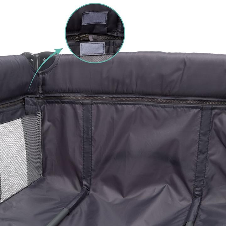 Actual product image Fillikid Reisebetten Reisebett Capri ab Geburt - 15 kg mit verstellbarem