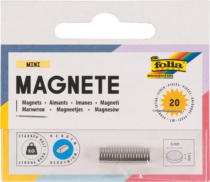Produktbild Folia Mini-Magnete (20 x)
