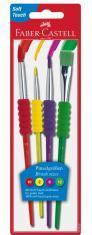 Actual product image Faber-Castell Brush set Soft-Touch 4 sizes