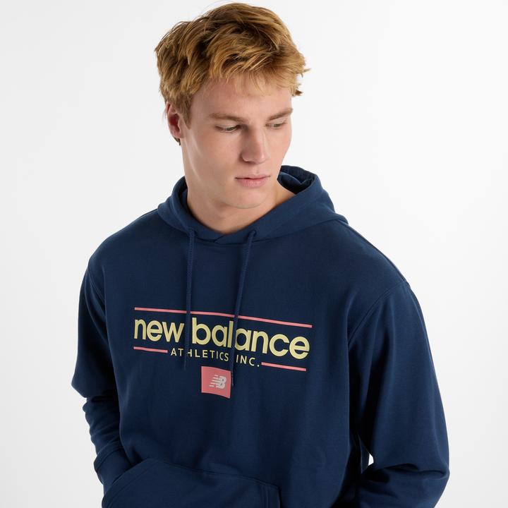 Produktbild New Balance Relaxed Linear Athletics Hoodie (L)