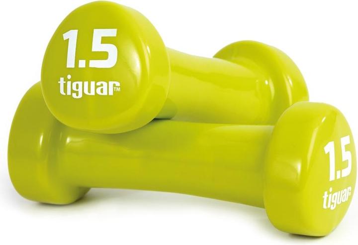 Tiguar Vinyl Hanteln 1.5kg (2 x 1.5 kg)