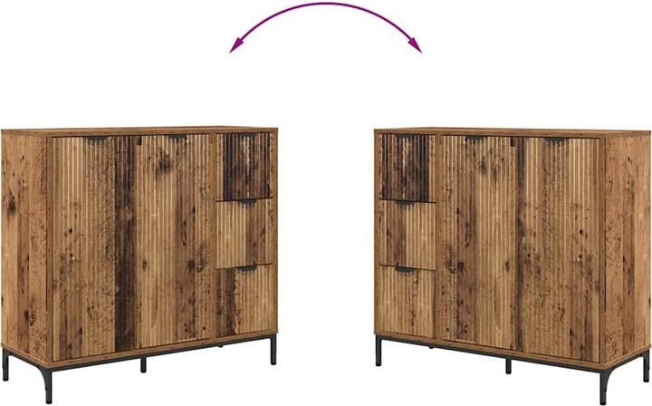 Produktbild vidaXL Rechteckige Anrichte (33 x 89.50 x 82 cm)