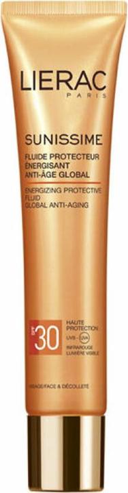 Actual product image Lierac Fluide Sun Protection Factor 30 (Sun cream face, SPF 30, 40 ml, 65 g)