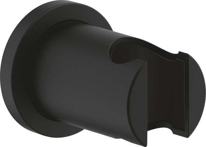 Actual product image Grohe Wall-mounted shower holder RAINSHOWER round rosette phantom black