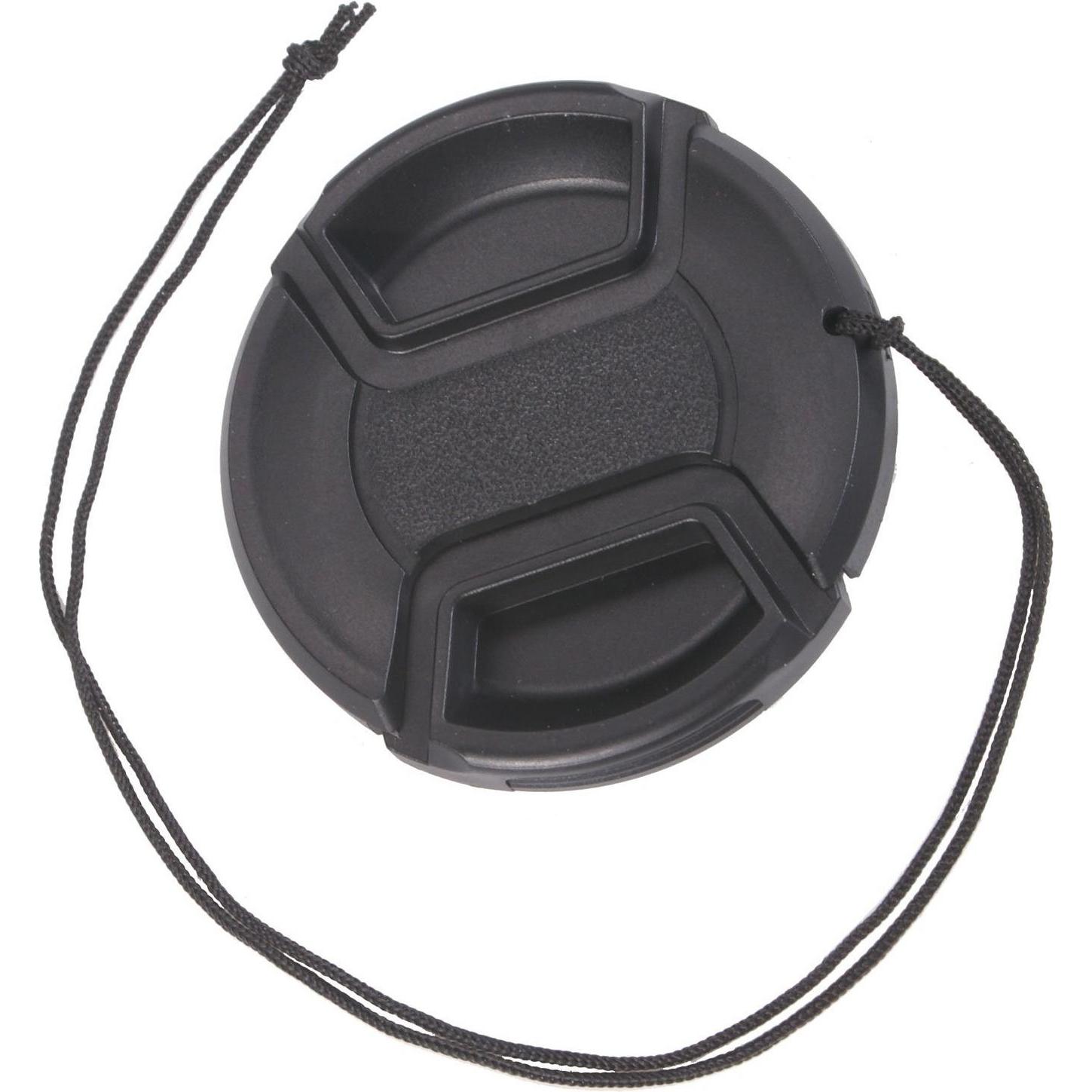 B.I.G. 420507 lens cap Digital camera Black (72 mm), Objektivdeckel, Schwarz