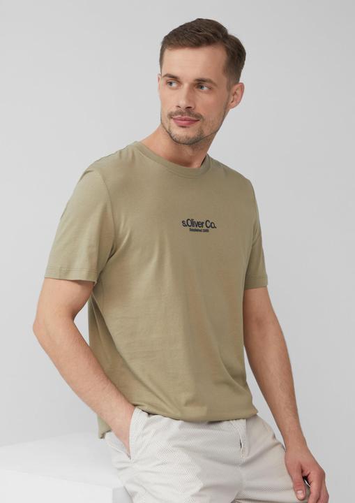 Produktbild S.Oliver T-Shirt T-Shirt aus Baumwolle mit Logo-Print (M)