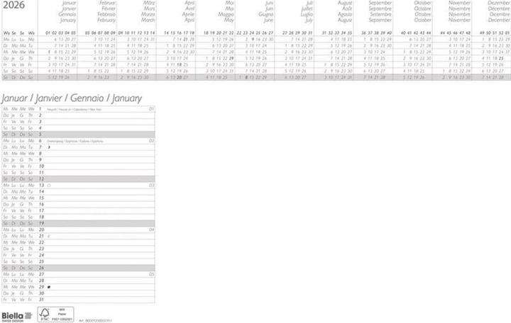 Image du produit Biella Sous-main FSC (48 x 32.50 cm)