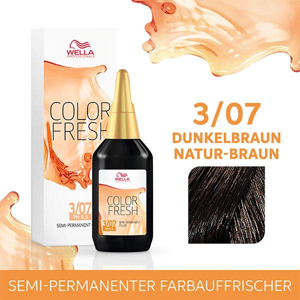 Produktbild Wella Color Fresh (3/07 Dunkelbraun Natur-Braun)