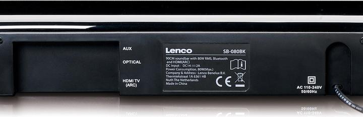 Actual product image Lenco SB-080 (20 W, 2.1 Channel)