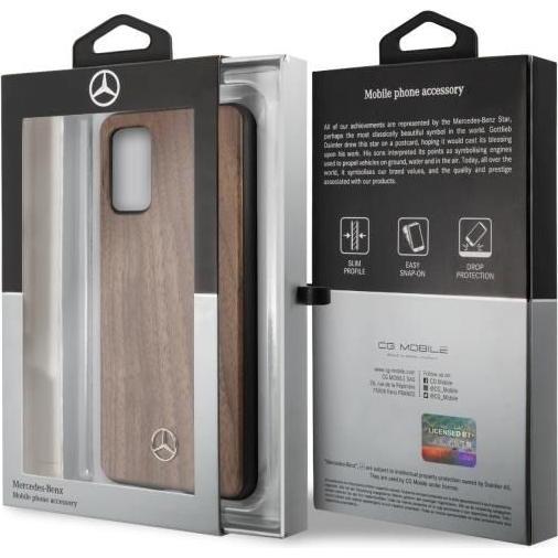 Thumbnail - Mercedes-Benz Mercedes MEHCS67VWOLB S20 + G985 hard body brown (Samsung Galaxy S20+), Smartphone Hülle, Braun
