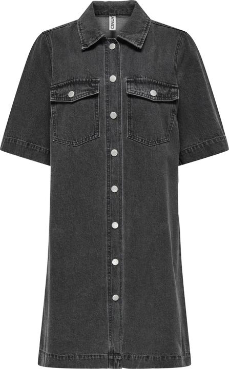 Image du produit Only Coupe normale Col chemise Robe courte Robe en jean (XS)