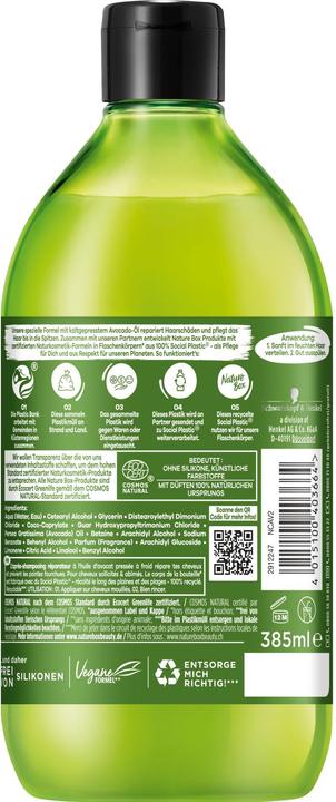 Image du produit Nature Box Rinçage de réparation (385 ml)