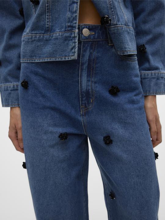 Image du produit Vero Moda VMTAYLOR Mid Rise Baggy Fit Jeans Weit geschnitten (W26/L32)