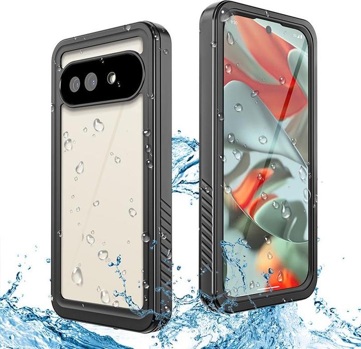Redpepper Google Pixel 9A - IP68 FS Series Wasserdichtes Outdoor Case, schwarz (Google Pixel 9a)