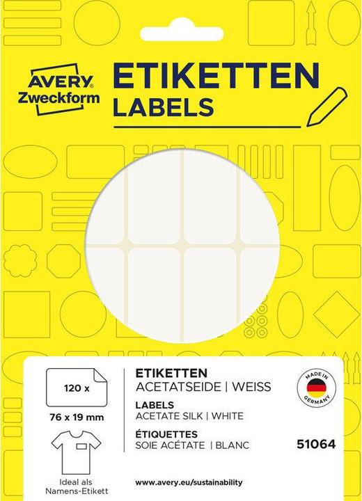 Image du produit Avery Étiquettes de nom